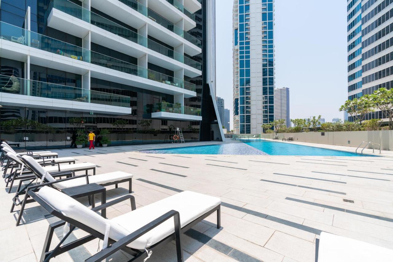 Marquise Square Studio For 4 Guests Pool Gym By Globalstay Dubaj Zewnętrze zdjęcie